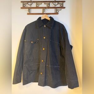 orSlow Relax Fit Oxford Coverall Black Size 2 2025AW Made in Japan